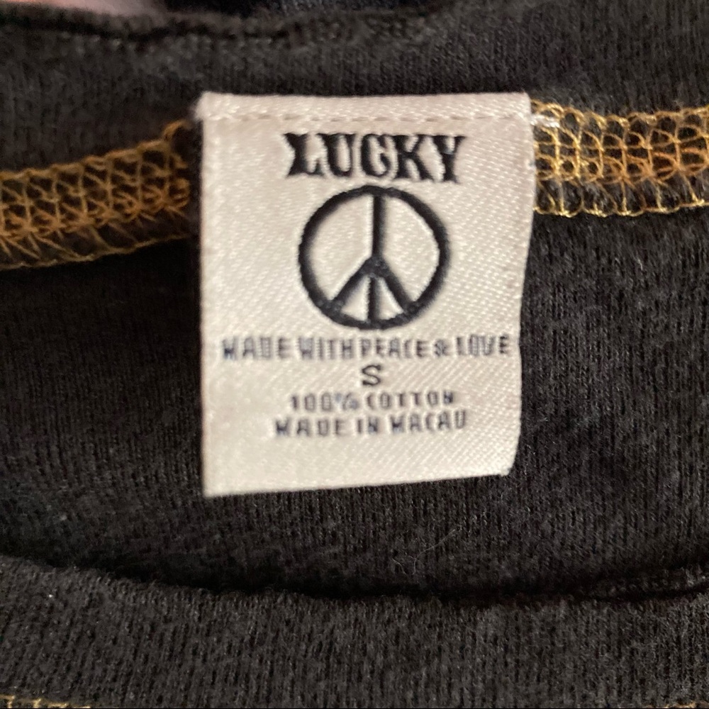 LUCKY BRAND GRAPHIC LONG-SLEEVE TEE - Picture 3 of 3